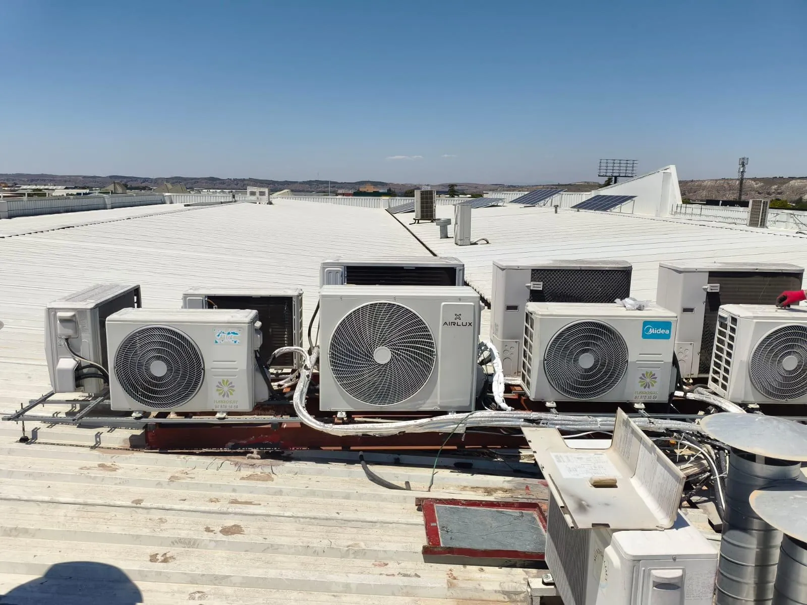 Equipos profesionales de climatización